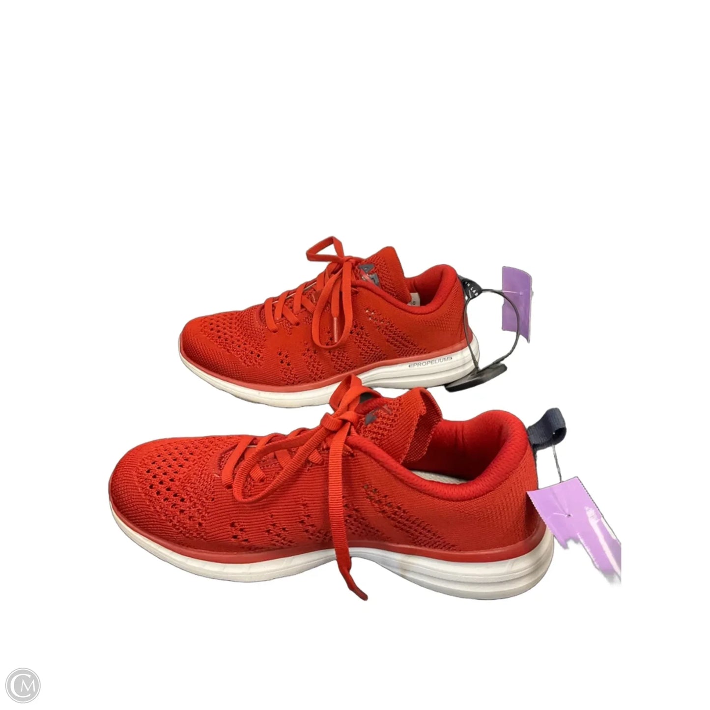 Shoes Designer By Apl In Red, Size: 6.5