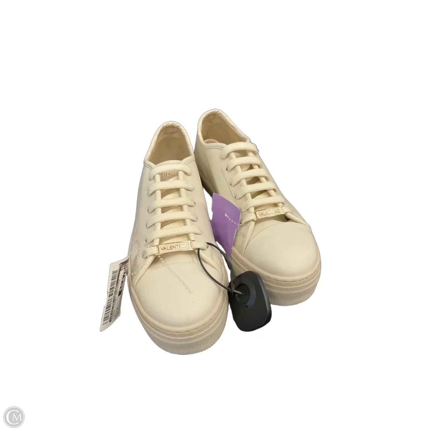 Shoes Luxury Designer By Valentino-garavani In Cream, Size: 6