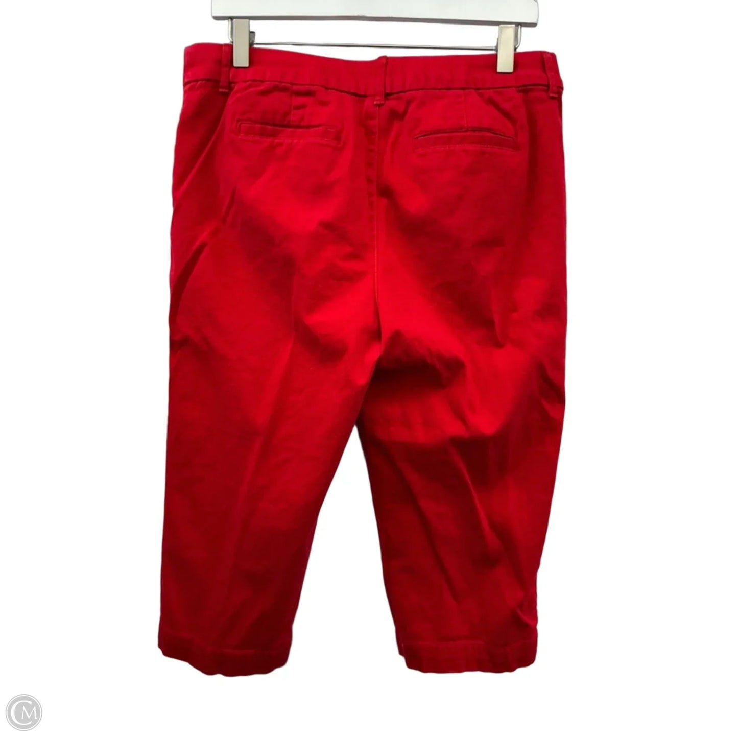 Capris By St Johns Bay In Red, Size: 12