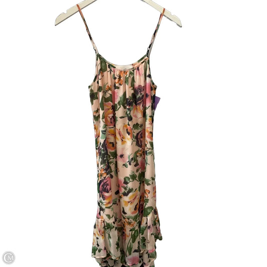 Dress Casual Midi By Clothes Mentor In Multi-colored, Size: Xs