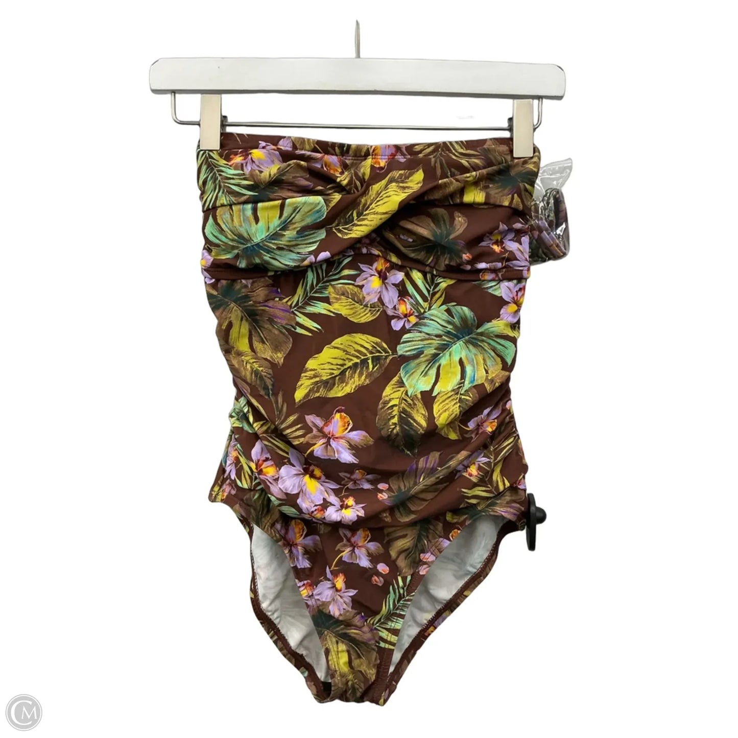 Swimsuit By Shade & Shore In Brown, Size: S