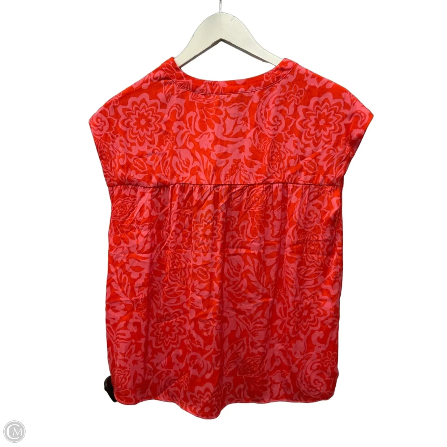 Top Short Sleeve By Rachel Roy In Pink & Red, Size: S