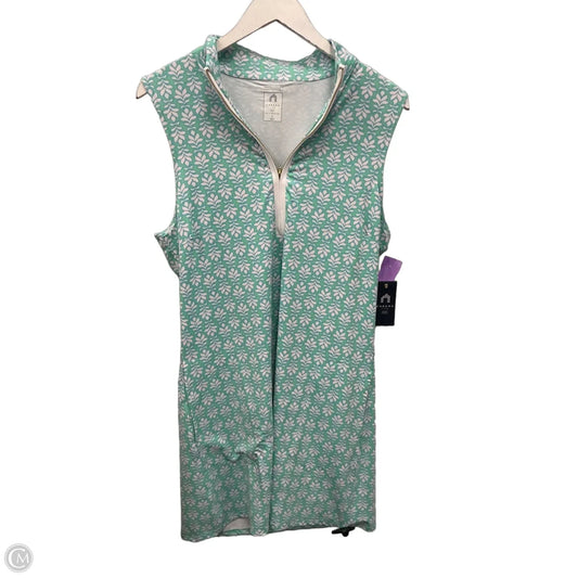 Dress Casual Midi By Cabana Life In Aqua, Size: L