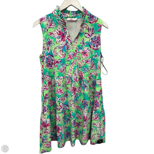 Dress Casual Midi By Aryeh In Multi-colored, Size: S