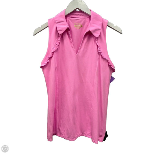 Top Sleeveless By Lilly Pulitzer In Pink, Size: M