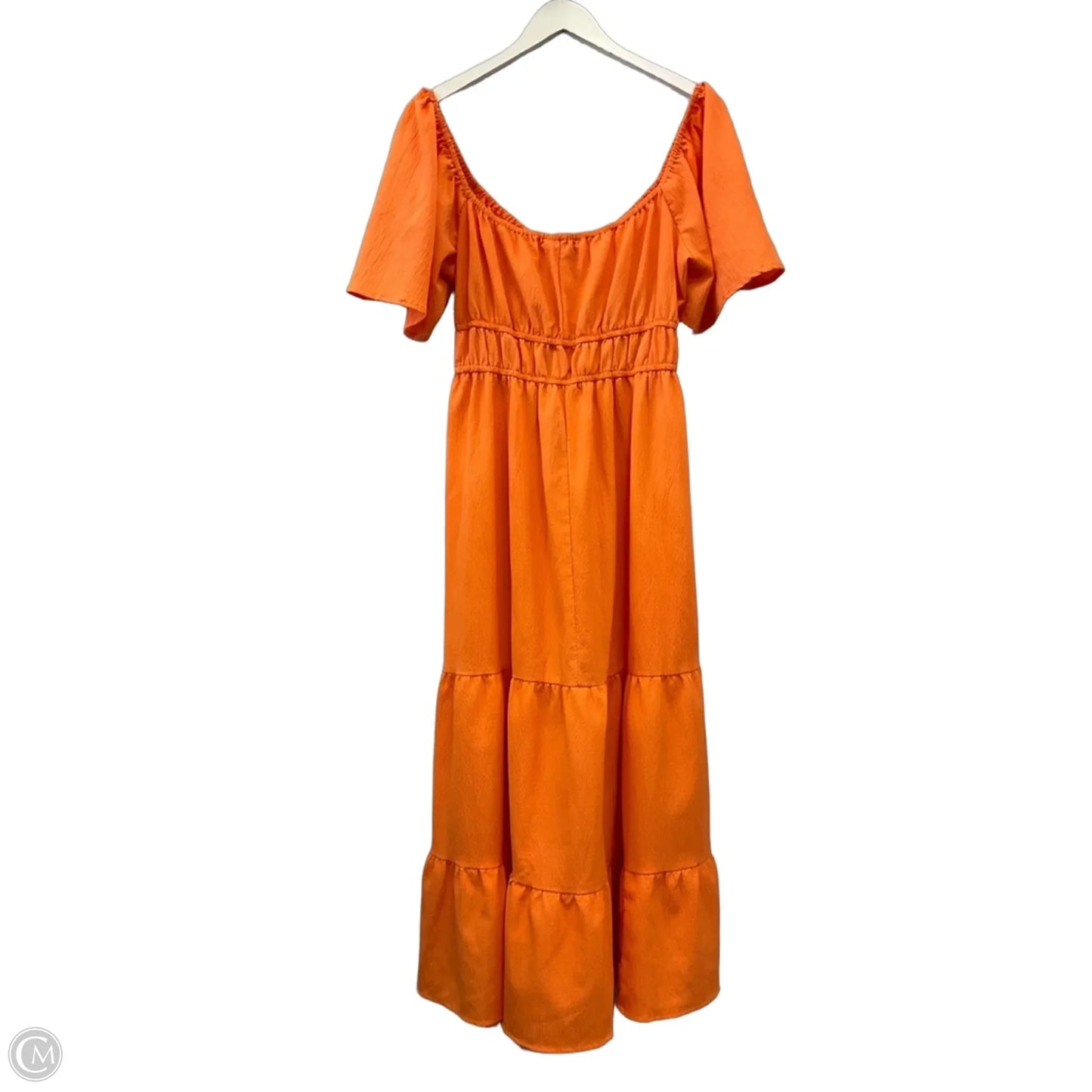 Dress Casual Maxi By Blush In Orange, Size: Xl