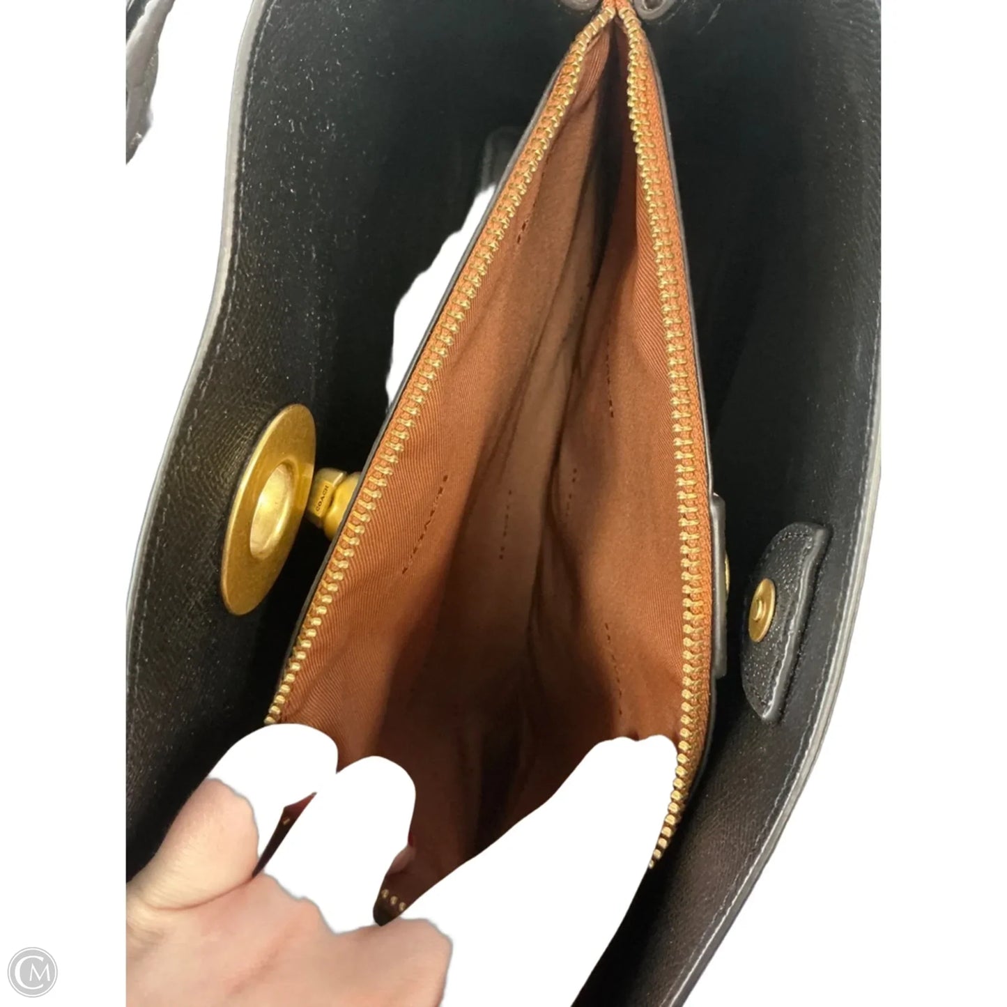 Crossbody Designer By Coach, Size: Medium