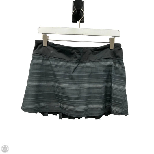 Athletic Skort By Lululemon In Black, Size: 8