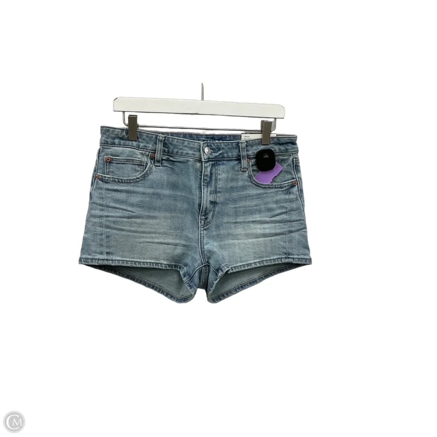 Shorts By American Eagle In Blue Denim, Size: 8