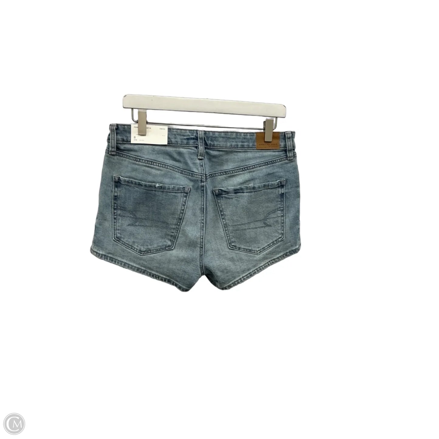 Shorts By American Eagle In Blue Denim, Size: 8