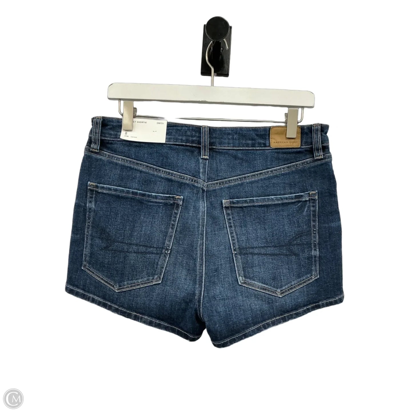 Shorts By American Eagle In Blue Denim, Size: 8