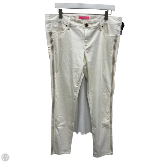 Pants Other By Lilly Pulitzer In White, Size: 14