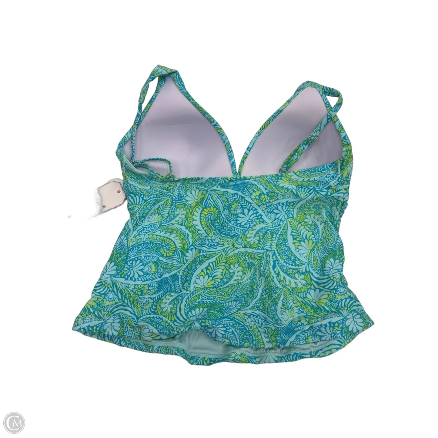 Swimsuit 2pc By Stella Parker In Aqua, Size: L