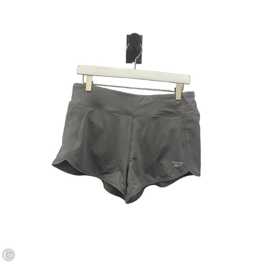 Athletic Shorts By Reebok In Grey, Size: M