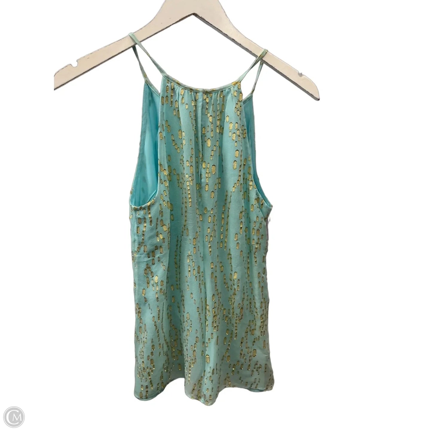 Top Sleeveless By Lilly Pulitzer In Aqua, Size: S