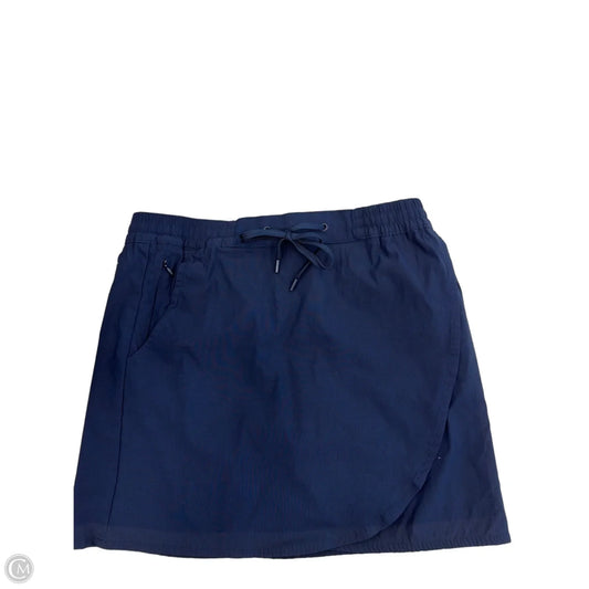 Athletic Skort By Eddie Bauer In Navy, Size: S