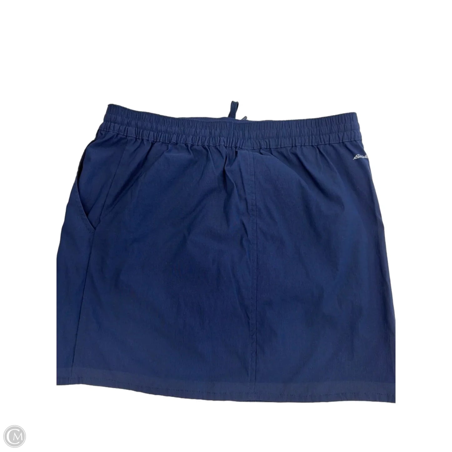 Athletic Skort By Eddie Bauer In Navy, Size: S