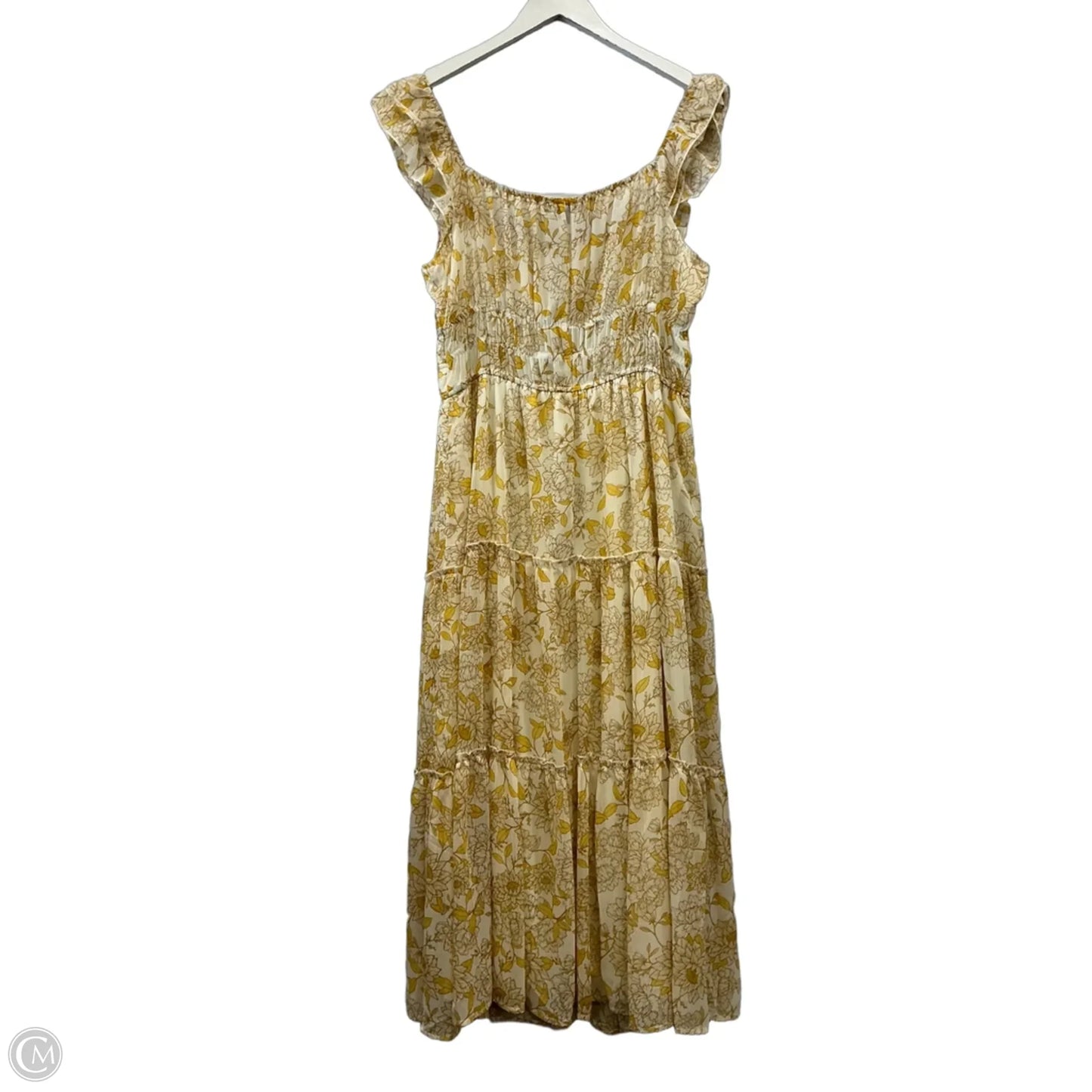 Dress Casual Maxi By Trixxi In Yellow, Size: Xl