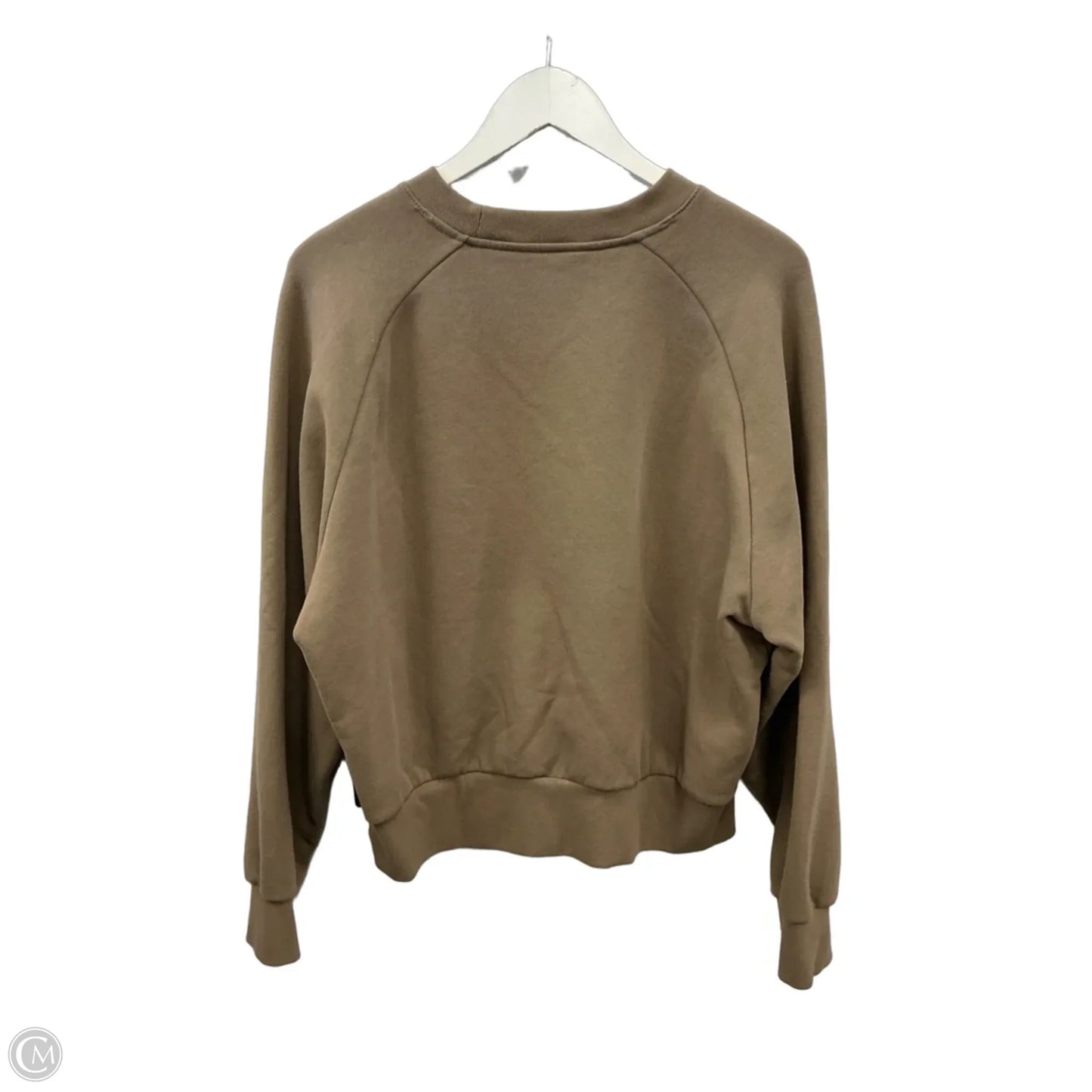 Athletic Sweatshirt Crewneck By Athleta In Brown, Size: L