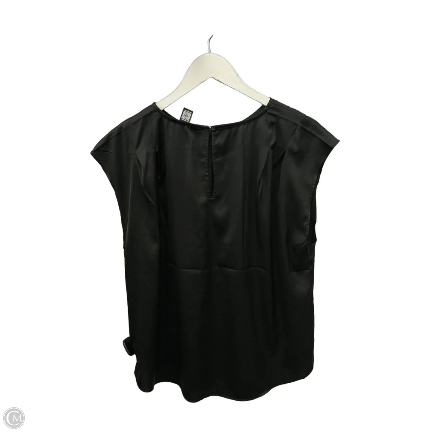 Top Short Sleeve By Express In Black, Size: L