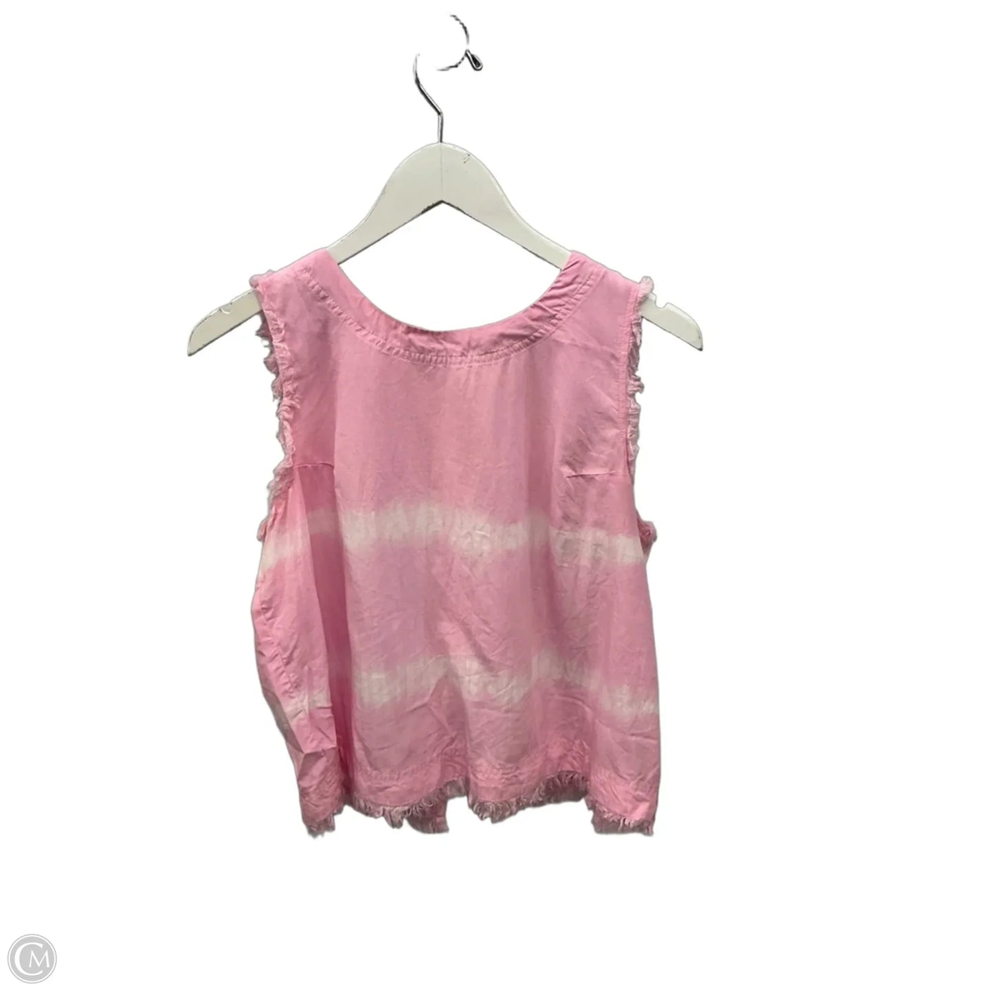 Top Sleeveless By Thread And Supply In Pink, Size: L