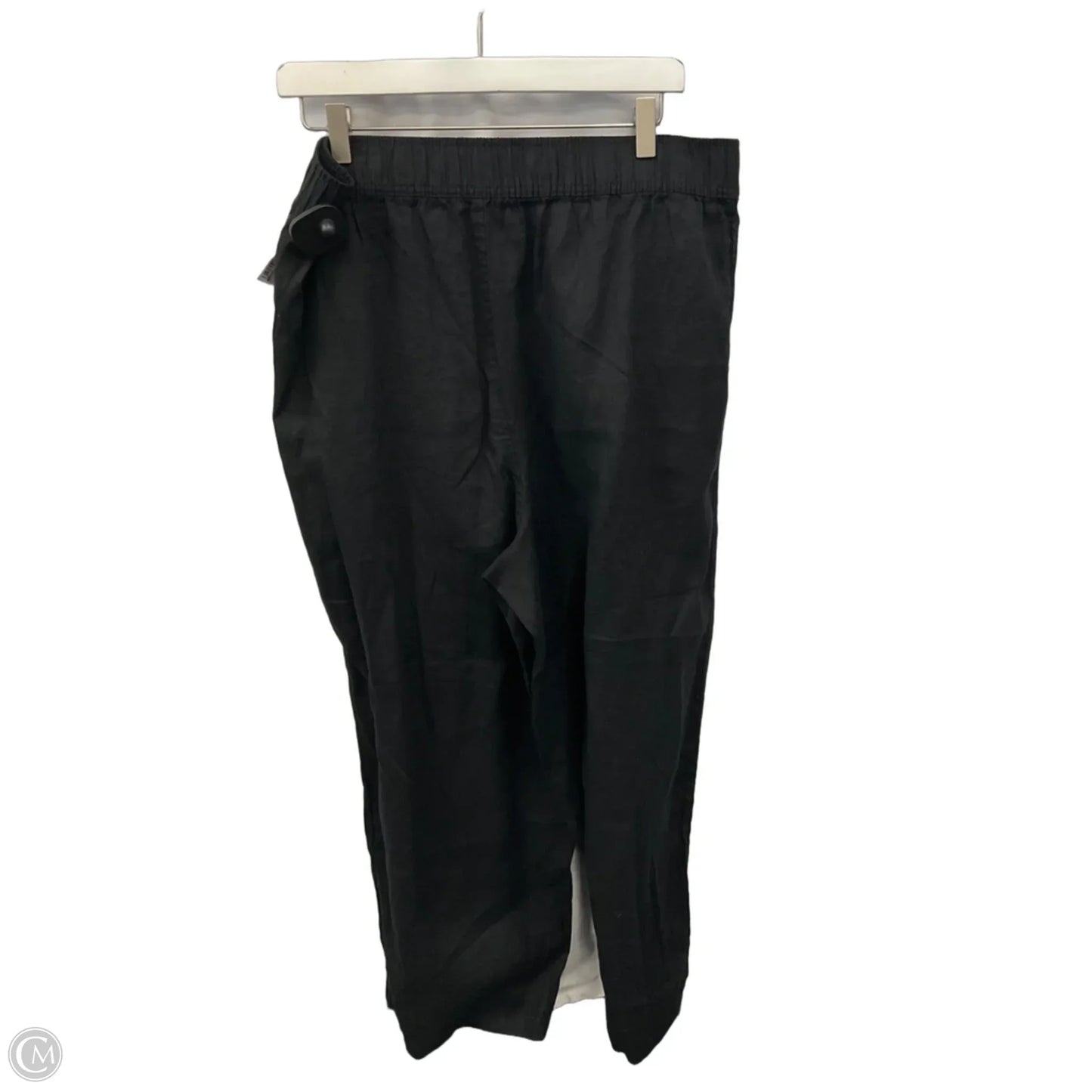 Pants Linen By Tahari In Black, Size: 14