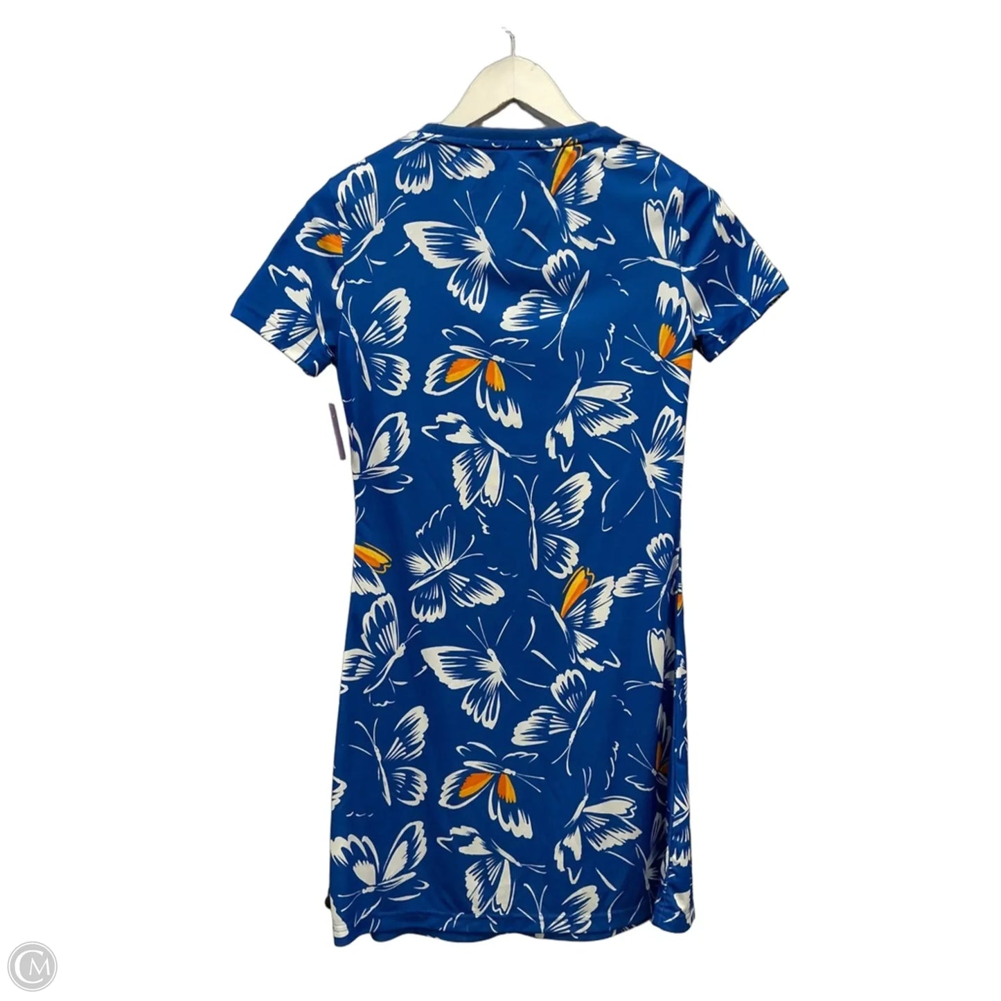 Athletic Dress By Adidas In Blue, Size: Xs