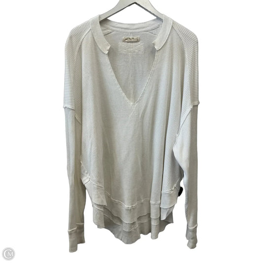 Top Long Sleeve By We The Free In White, Size: S