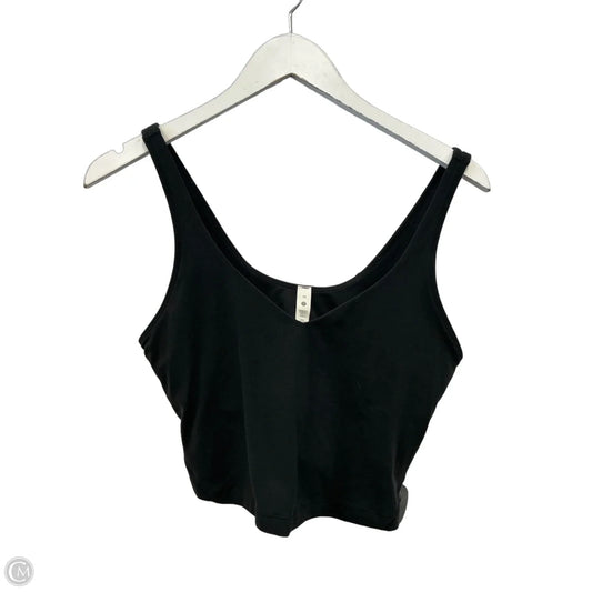 Athletic Bra By Lululemon In Black, Size: M