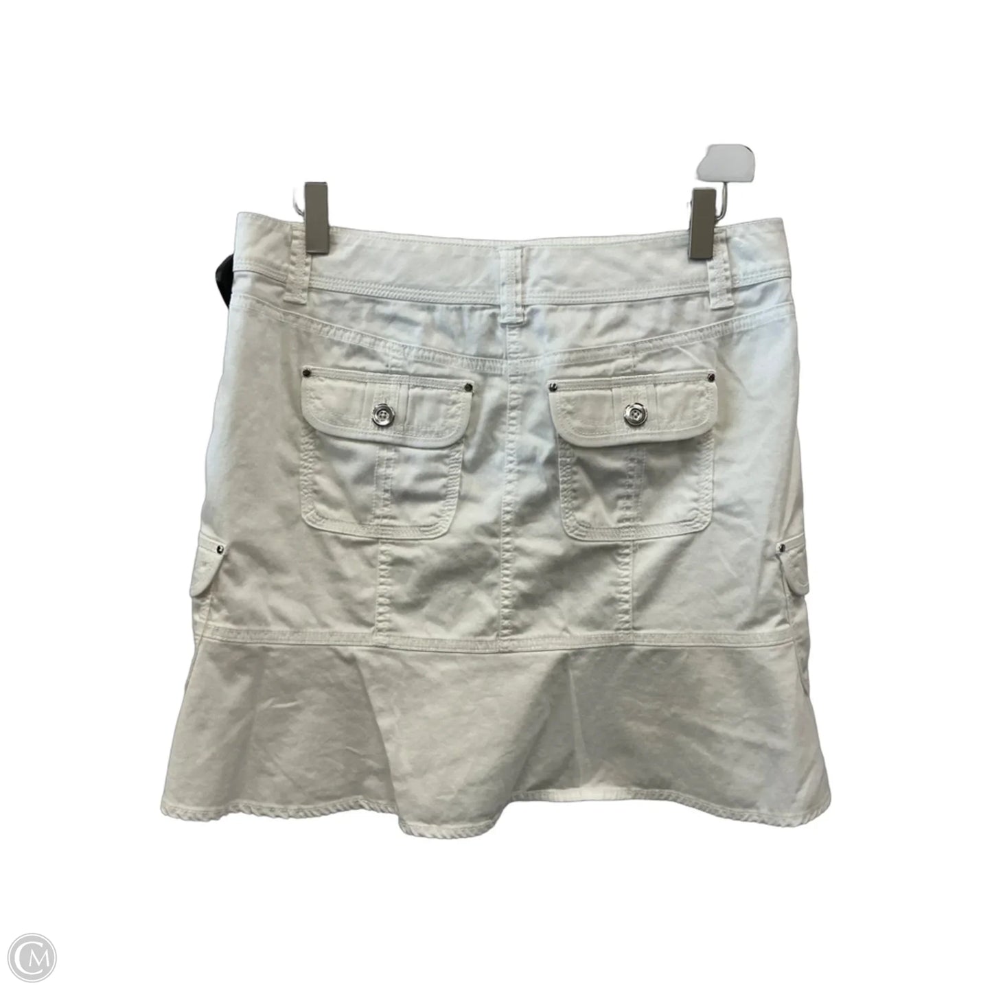 Skirt Mini & Short By White House Black Market In White, Size: 6