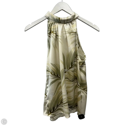 Top Sleeveless By Rachel Zoe In Green, Size: M