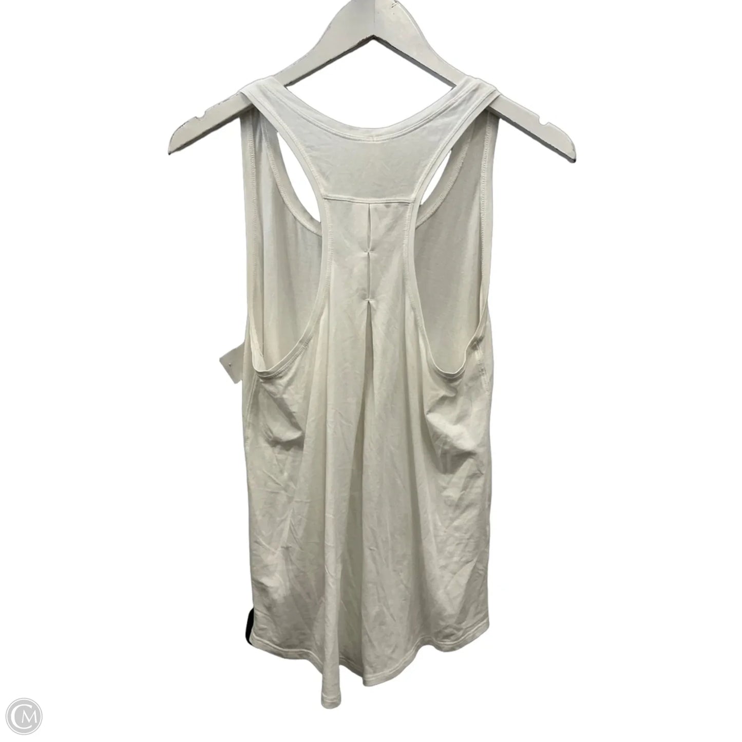 Athletic Tank Top By Lululemon In White, Size: M