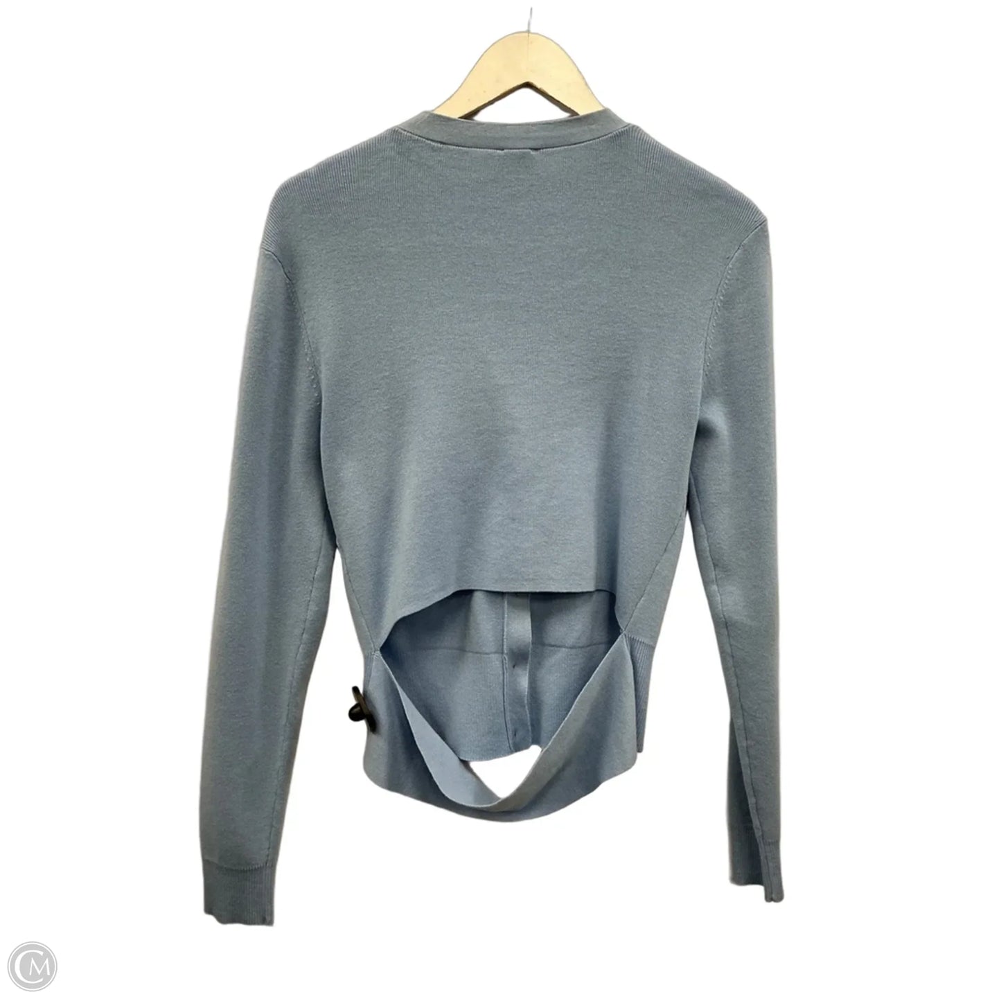 Sweater Cardigan By Cabi In Blue, Size: M