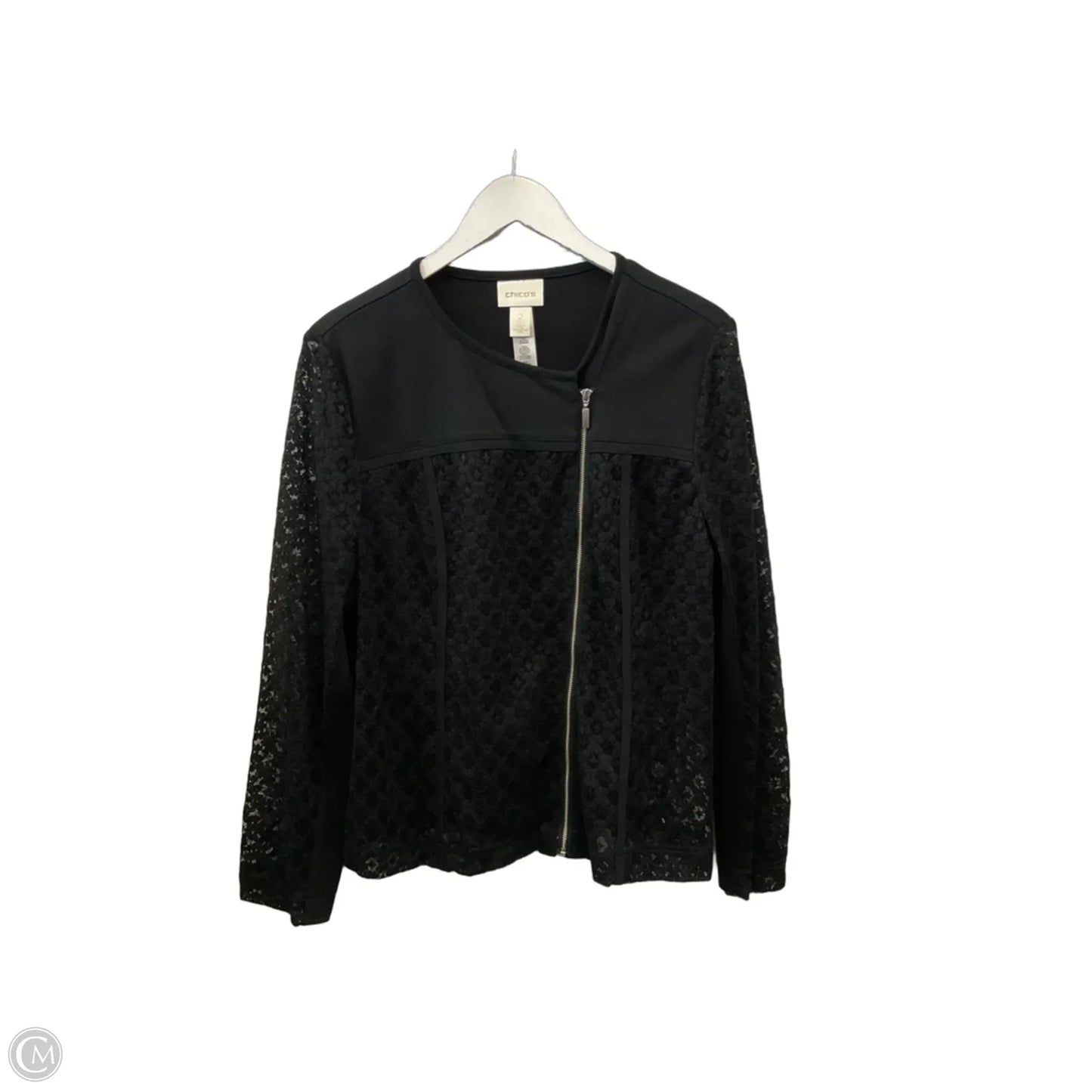Blazer By Chicos In Black, Size: L