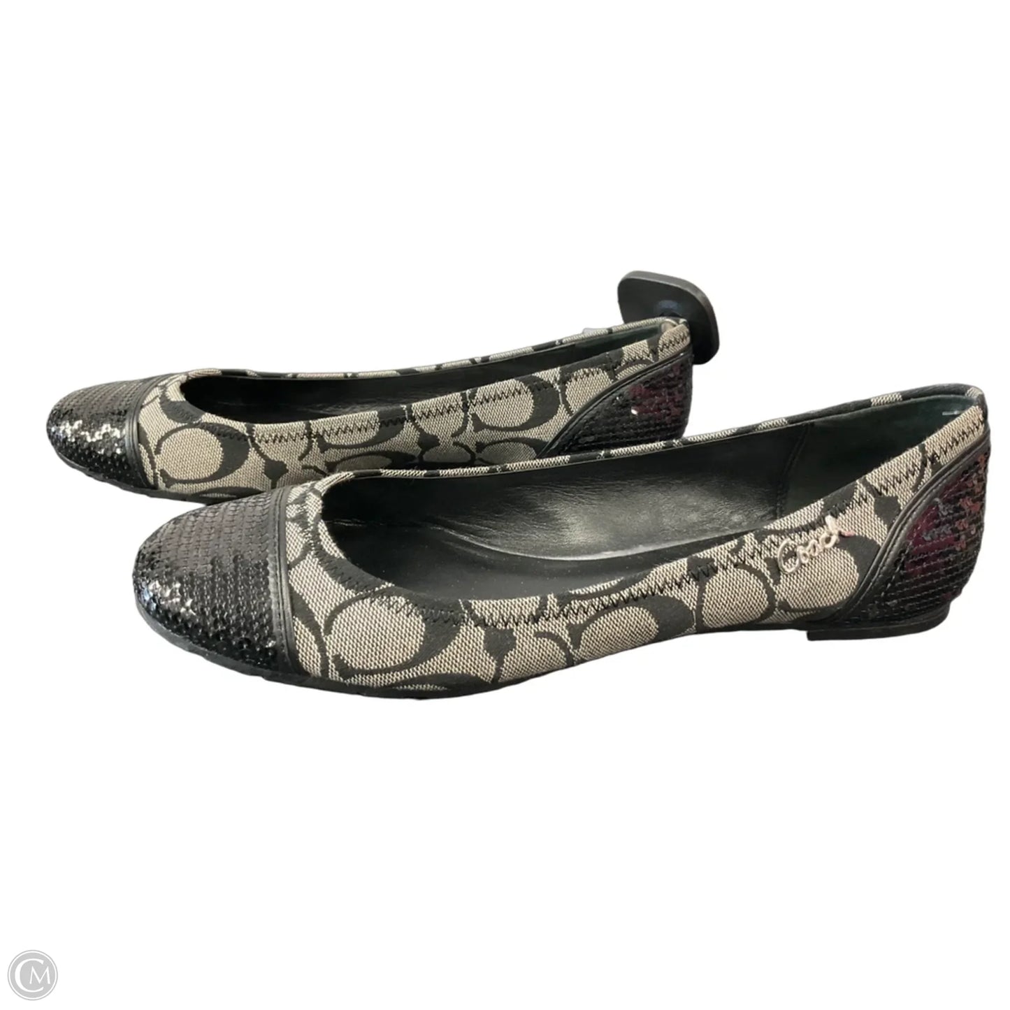 Shoes Designer By Coach In Black, Size: 8