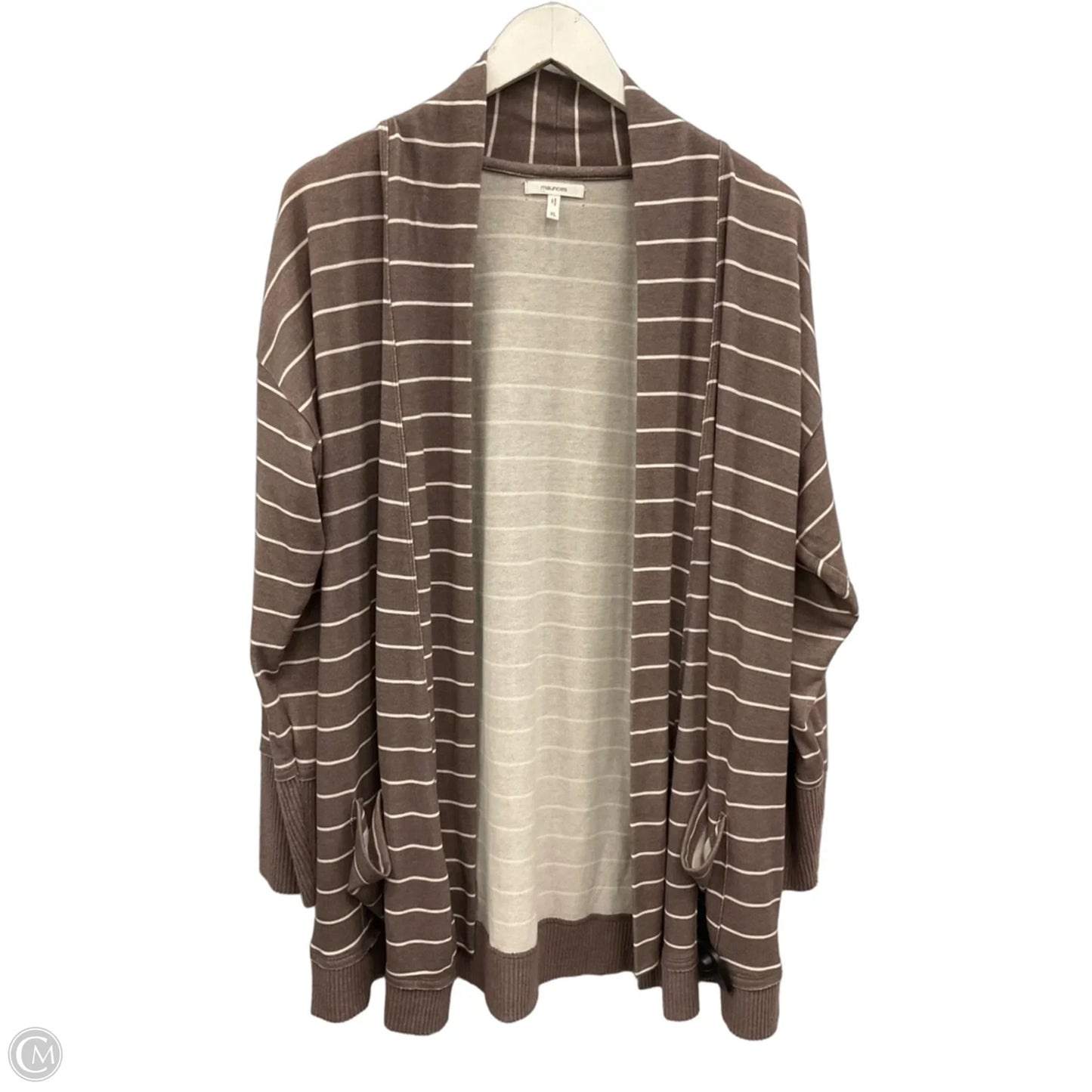 Sweater Cardigan By Maurices In Purple, Size: Xl