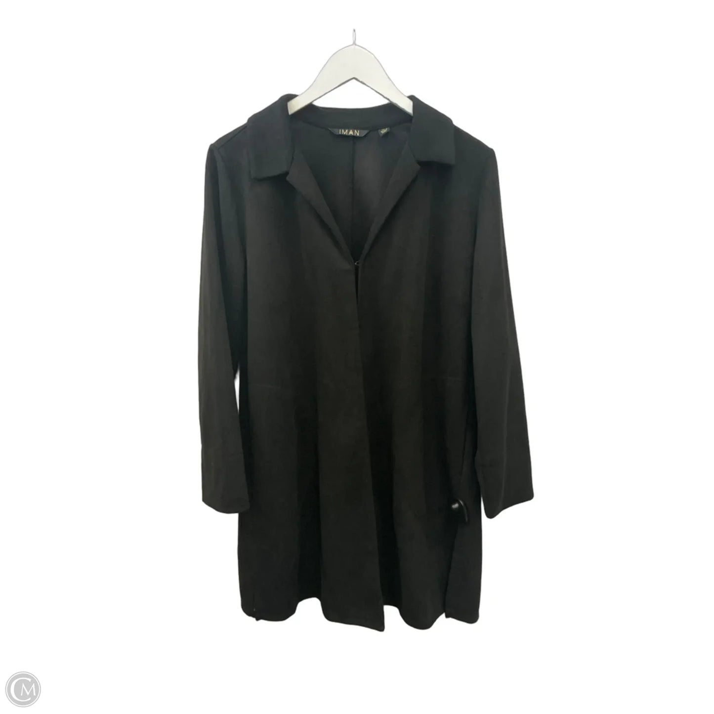 Blazer By Iman Hsn In Black, Size: Lp
