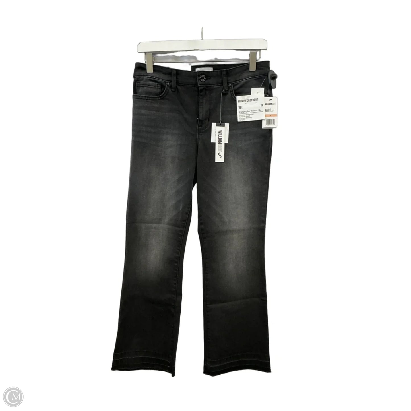 Jeans Cropped By William Rast In Black, Size: 6