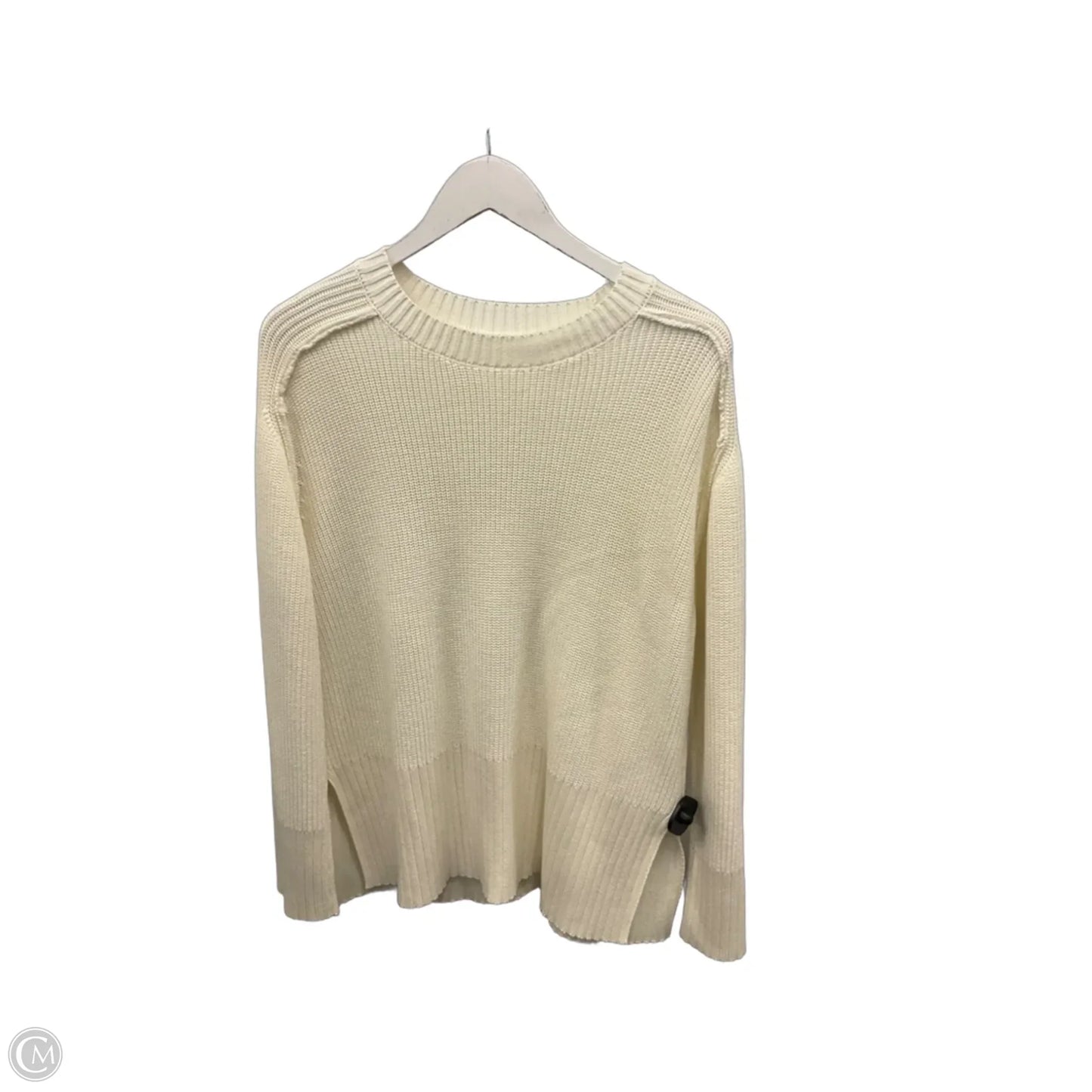 Sweater By Clothes Mentor In Ivory, Size: S