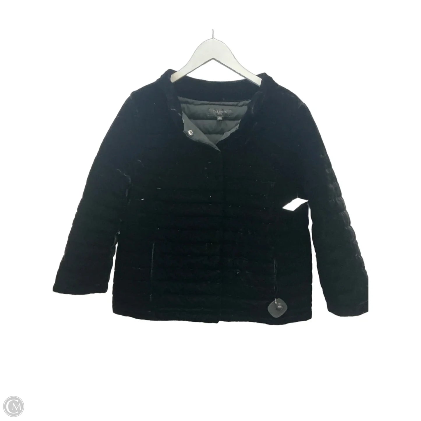 Jacket Puffer & Quilted By Talbots In Black, Size: Xlp