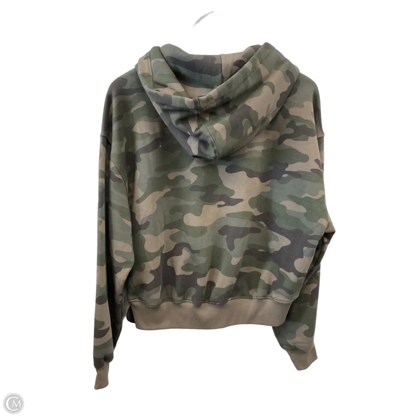 Sweatshirt Hoodie By Gap In Camouflage Print, Size: Xs