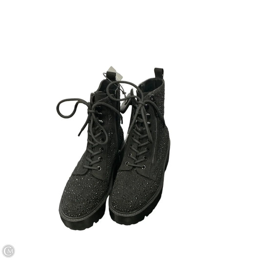 Boots Combat By Guess In Black, Size: 6.5