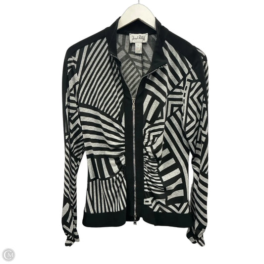 Jacket Other By Joseph Ribkoff In Black & Grey, Size: Xl