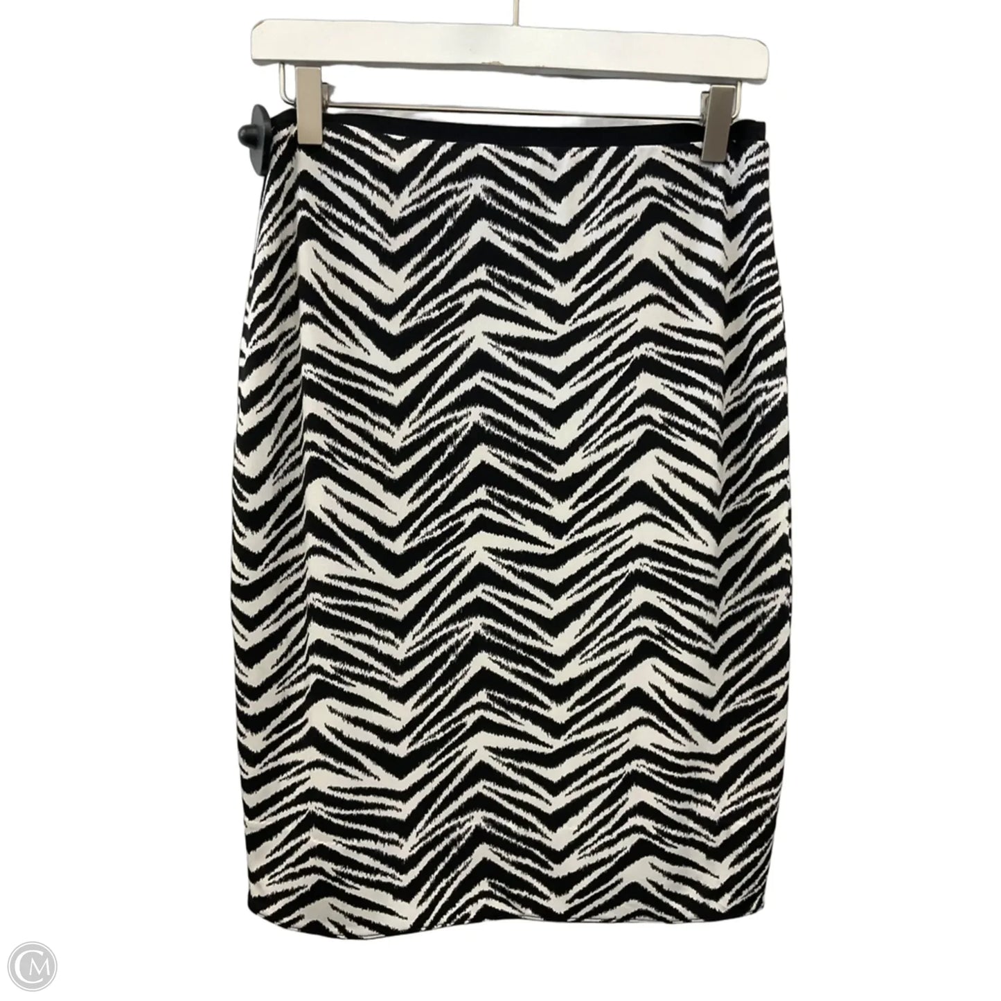 Skirt Midi By White House Black Market In Black & White, Size: 6
