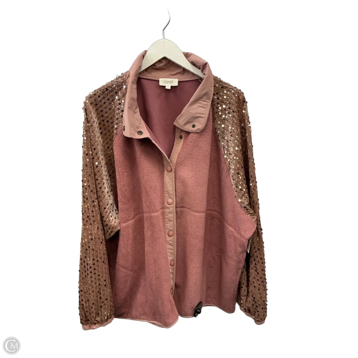 Jacket Other By Oddi In Pink, Size: 2x