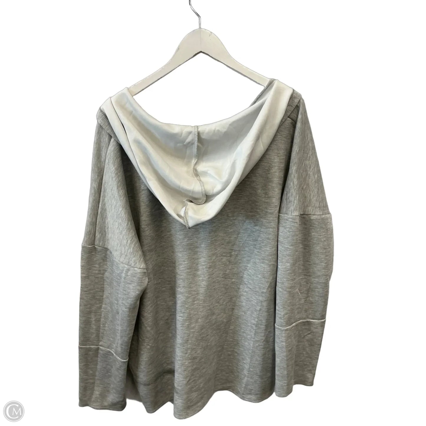 Sweatshirt Hoodie By Heimish Usa In Grey, Size: 2x