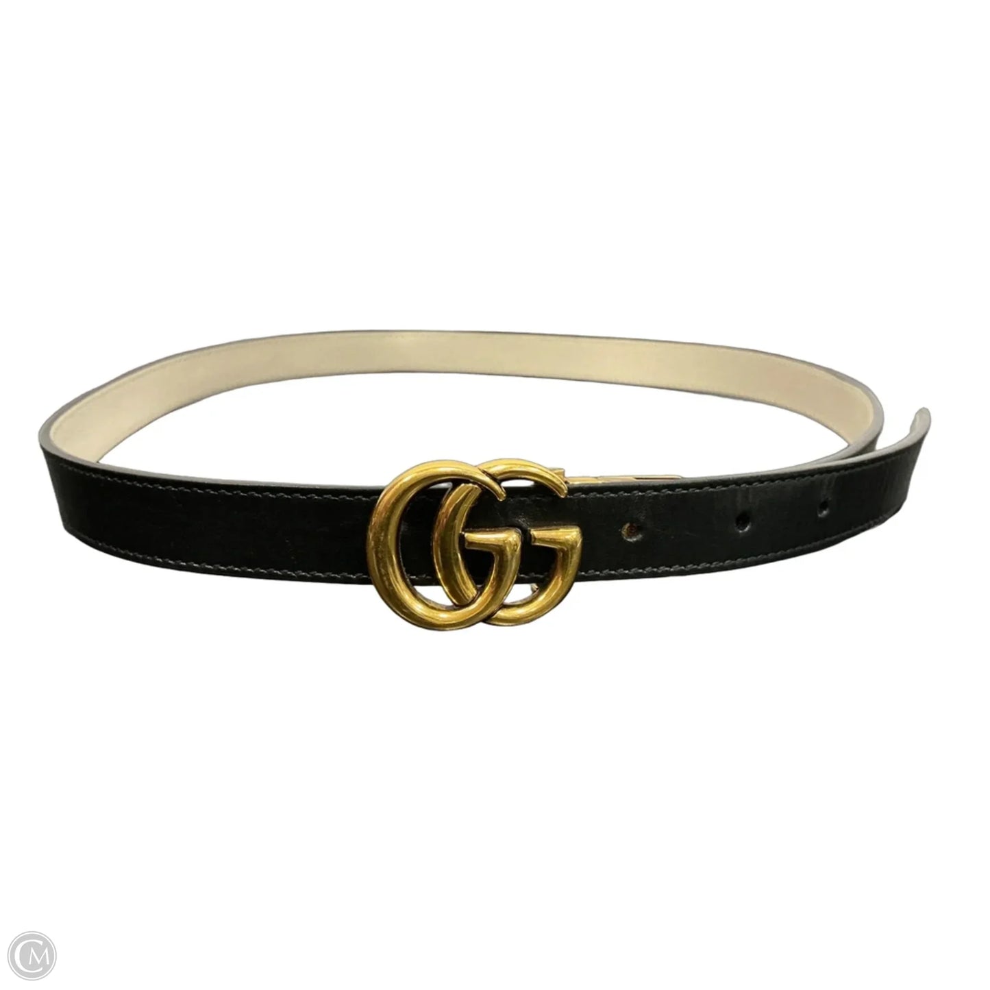 Belt Luxury Designer By Gucci, Size: Medium