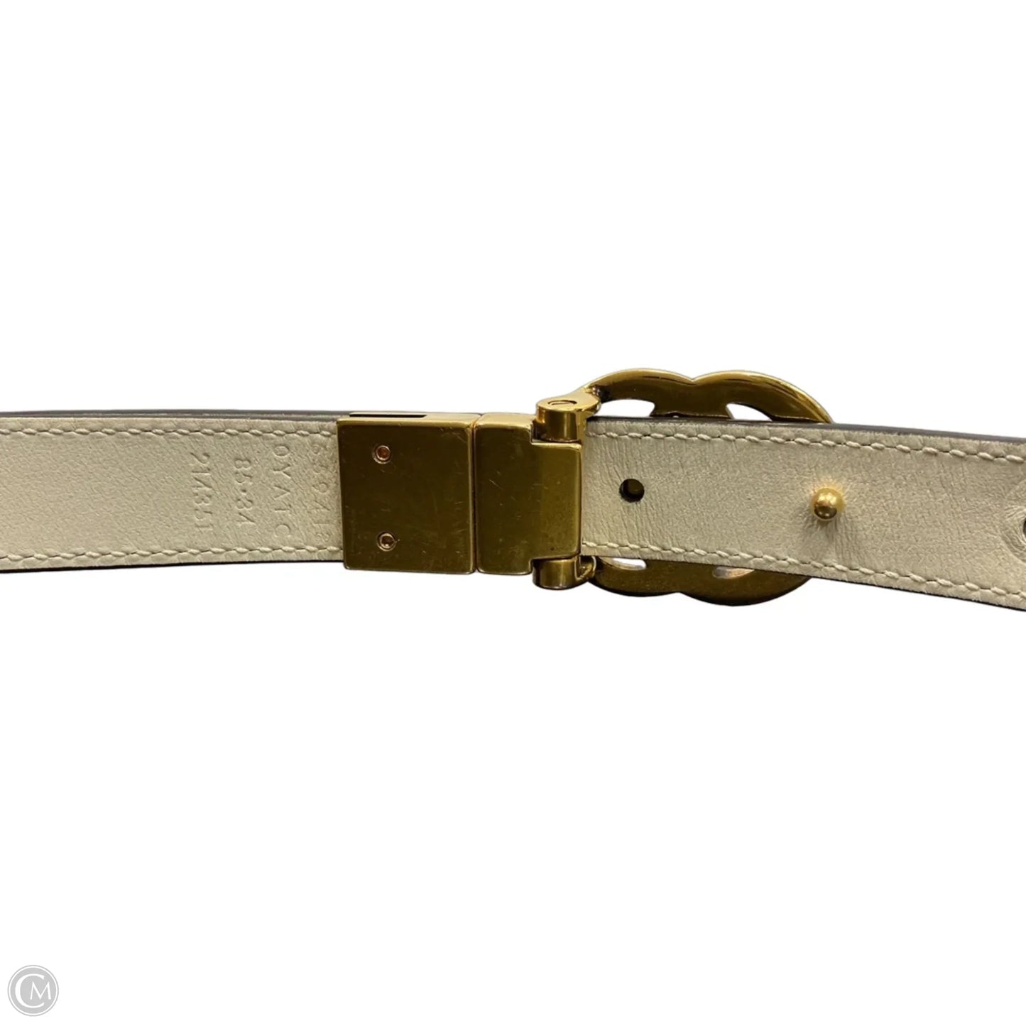 Belt Luxury Designer By Gucci, Size: Medium