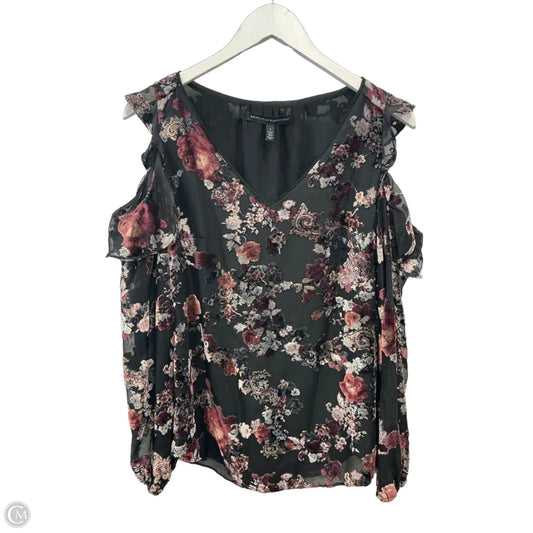 Top Long Sleeve By White House Black Market In Multi-colored, Size: S