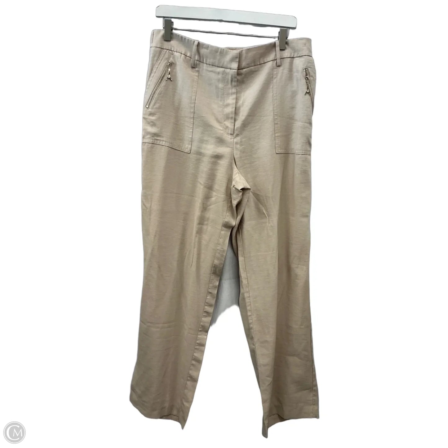 Pants Designer By Karl Lagerfeld In Tan, Size: 12